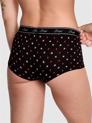 Logolu Pamuklu Boyshort Külot