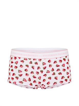 Logolu Pamuklu Boyshort Külot