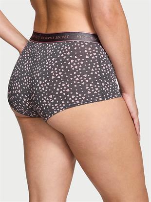 Logolu Pamuklu Boyshort Külot