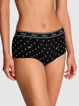 Logolu Pamuklu Boyshort Külot