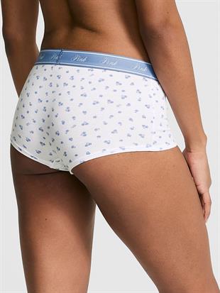 Logolu Pamuklu Boyshort Külot