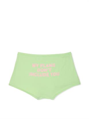 Logolu Pamuklu Boyshort Külot