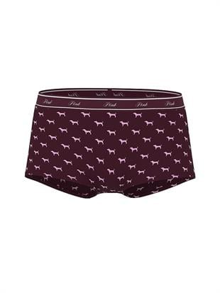 Logolu Pamuklu Boyshort Külot