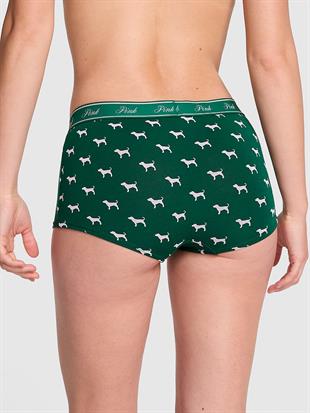 Logolu Pamuklu Boyshort Külot