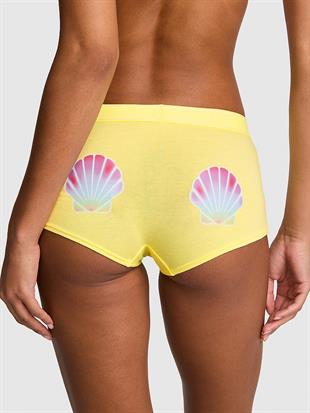 Logolu Pamuklu Boyshort Külot