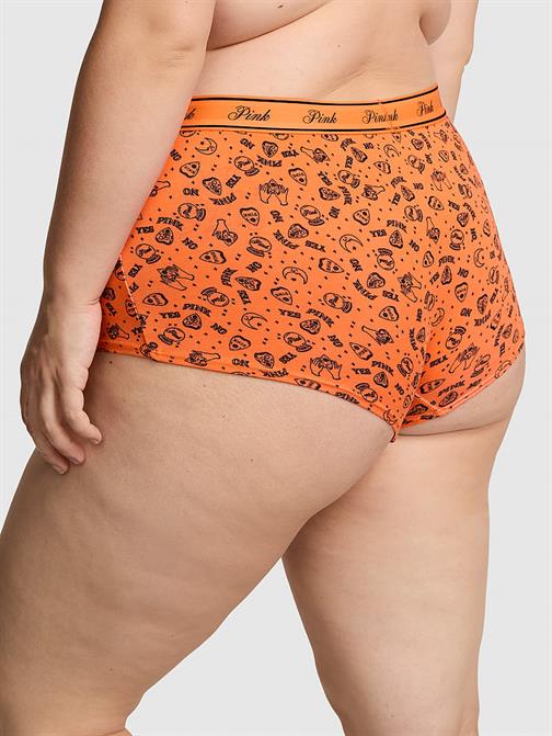 Logolu Pamuklu Boyshort Külot