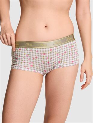 Logolu Pamuklu Boyshort Külot