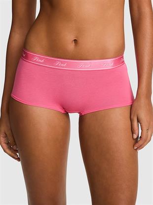 Logolu Pamuklu Boyshort Külot