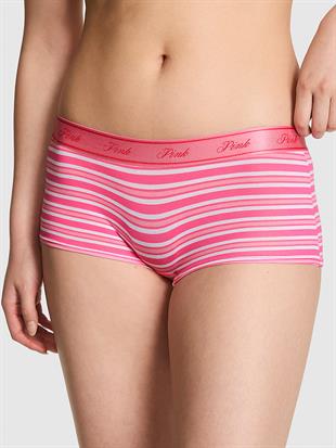 Logolu Pamuklu Boyshort Külot