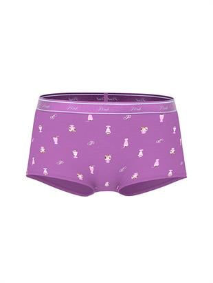 Logolu Pamuklu Boyshort Külot
