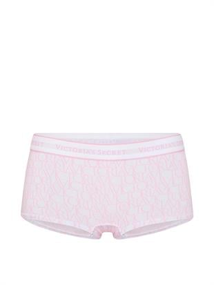Logolu Pamuklu Boyshort Külot