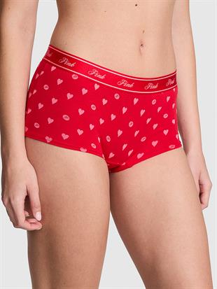 Logolu Pamuklu Boyshort Külot