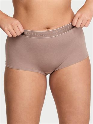 Logolu Pamuklu Boyshort Külot