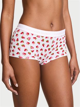 Logolu Pamuklu Boyshort Külot