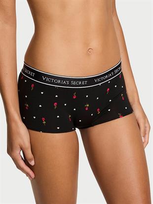 Logolu Pamuklu Boyshort Külot