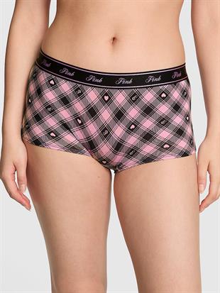 Logolu Pamuklu Boyshort Külot