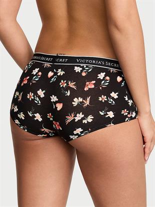 Logolu Pamuklu Boyshort Külot