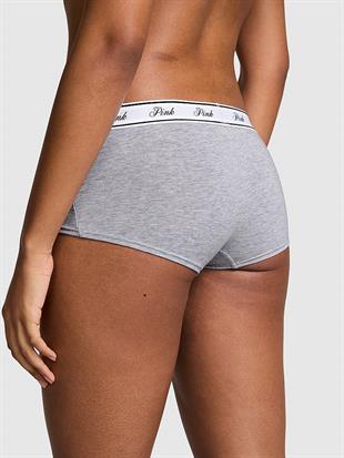 Logolu Pamuklu Boyshort Külot