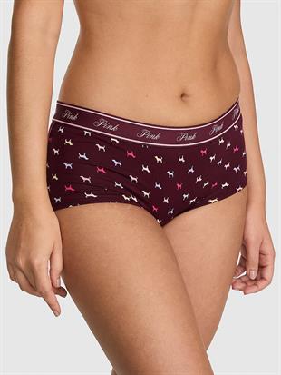 Logolu Pamuklu Boyshort Külot