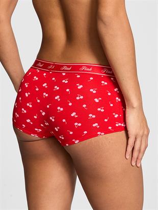 Logolu Pamuklu Boyshort Külot