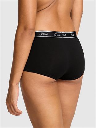 Logolu Pamuklu Boyshort Külot