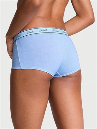 Logolu Pamuklu Boyshort Külot