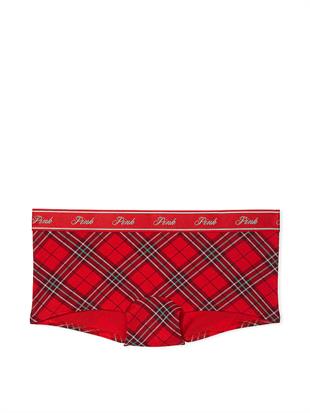 Logolu Pamuklu Boyshort Külot