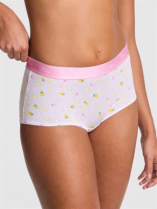 Logolu Pamuklu Boyshort Külot