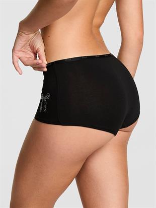 Logolu Pamuklu Boyshort Külot
