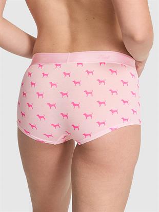 Logolu Pamuklu Boyshort Külot