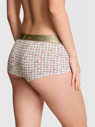 Logolu Pamuklu Boyshort Külot