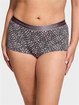 Logolu Pamuklu Boyshort Külot