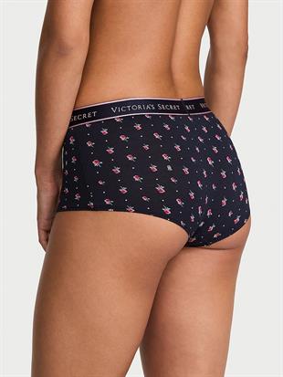 Logolu Pamuklu Boyshort Külot