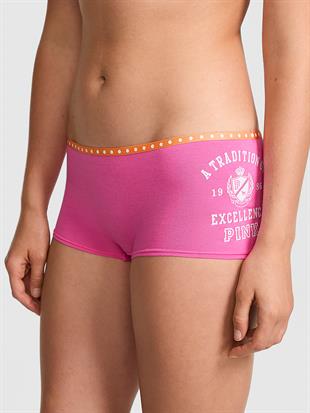 Logolu Pamuklu Boyshort Külot