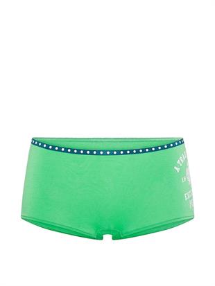 Logolu Pamuklu Boyshort Külot