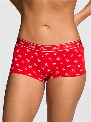 Logolu Pamuklu Boyshort Külot