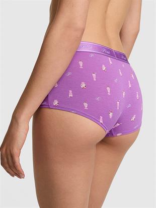 Logolu Pamuklu Boyshort Külot