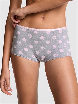 Logolu Pamuklu Boyshort Külot