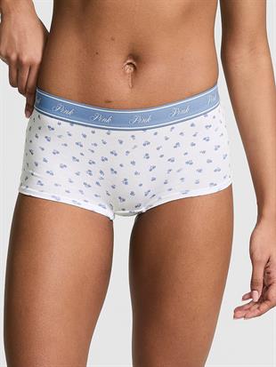 Logolu Pamuklu Boyshort Külot