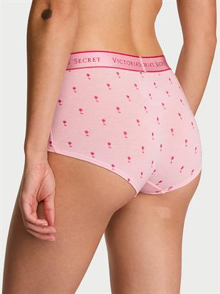 Logolu Pamuklu Boyshort Külot