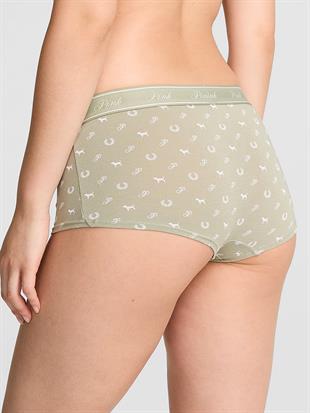 Logolu Pamuklu Boyshort Külot