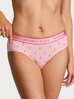 Logolu Pamuklu Hiphugger Külot