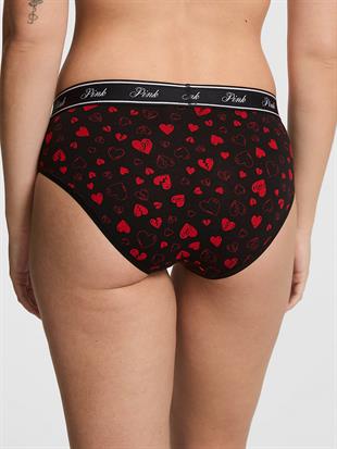 Logolu Pamuklu Hiphugger Külot