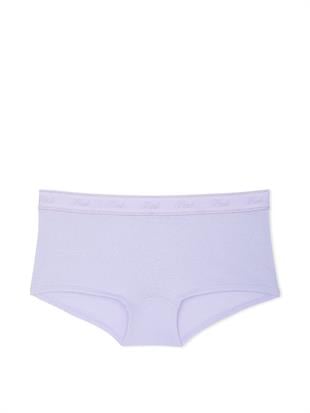 Logolu Pamuklu Işıltılı Boyshort Külot