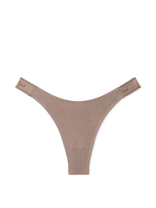 Logolu Pamuklu Scoop Tanga