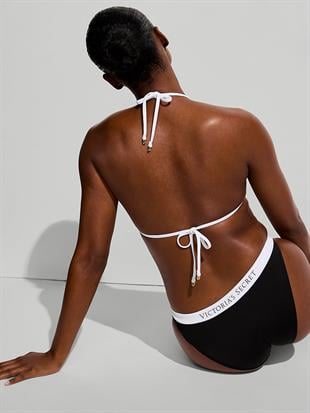 Logolu Üçgen Bikini Üstü
