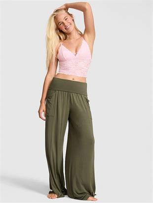 Lounge Beli Katlanabilen Pantolon