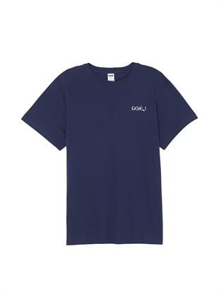 Oversize Kısa Kollu Kampüs Tişört