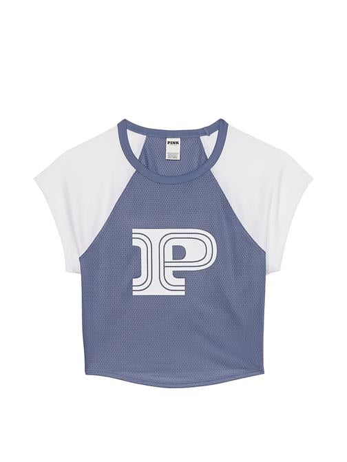 Mesh Tech Raglan Crop Tişört