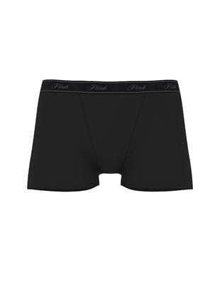 Mikro Logolu Yüksek Bel Boyshort Külot